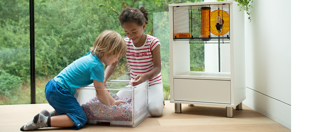 Qute kooi voor hamsters en gerbils Qute kooi voor hamsters en gerbils