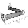 Zippi tunnel twin pack met hoek en hutch to run aansluitkit afmetingen