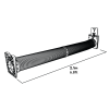 Zippi tunnel twin pack met hutch to run aansluitkit afmetingen
