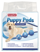 Een zak van 14 puppy pads voor hondentraining