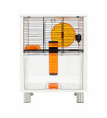 Witte Qute hamster en gerbil kooi