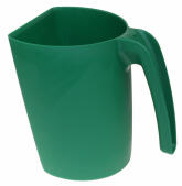 Groene kruik schep