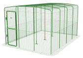 3 x 4 x 2 lopen in kippenren
