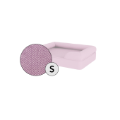 Omlet traagschuim hondenbed klein in lavendel lila