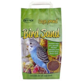 Kooi trots vogel zand