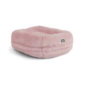 Zacht Maya donut kattenbed blush roze