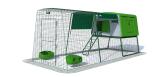 Eglu Cube mk2 met 3m loop - bladgroen