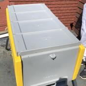 Set van 4 afdekplaten 