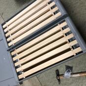 Twee supers vol met 5 frames elk