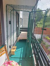 Een catio op een balkon