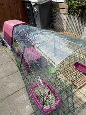 Nieuw transparant dekzeil voor Eglu go
