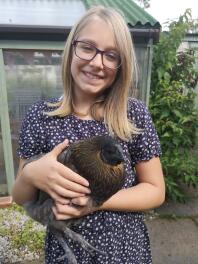 Knuffelt met Misty