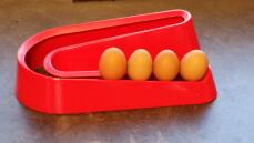 Maakt eenvoudige opslag van eieren in legvolGorde mogelijk
