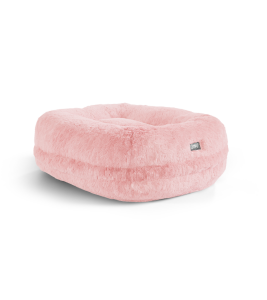 Maya Donut kattenmand - Zachtroze
