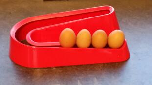 Maakt eenvoudige opslag van eieren in legvolGorde mogelijk