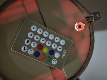 Ik vind het geweldig dat er verschillende led-lichtpatronen en kleuren zijn om uit te kiezen!