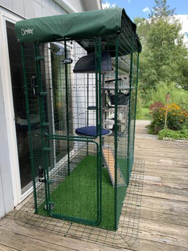 Balkon catio met Freestyle boom 