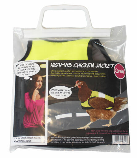 Het high-vis chicken jacket wordt geleverd in een mooie presentatieverpakking, waardoor het een ideaal geschenk is.