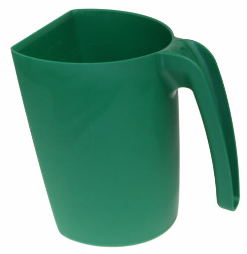 Groene kruik schep