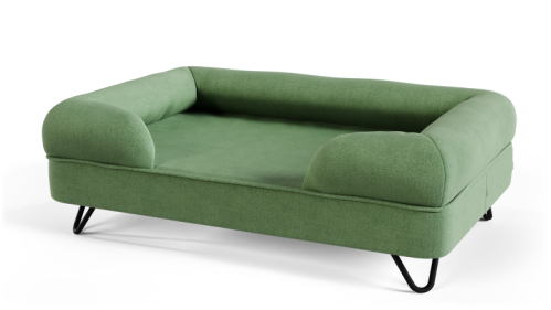Bolster hondenbed (aus 15 kleuren)