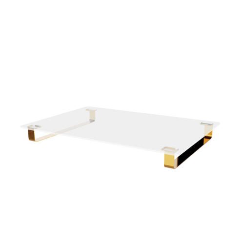 Omlet hondenbed frame met Gold metalen rail poten