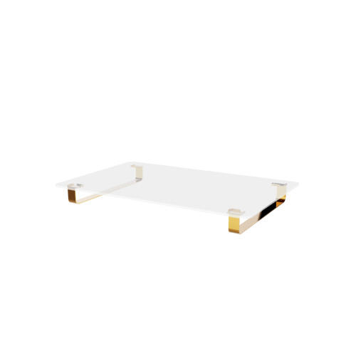 Omlet hondenbed frame met Gold metalen rail poten