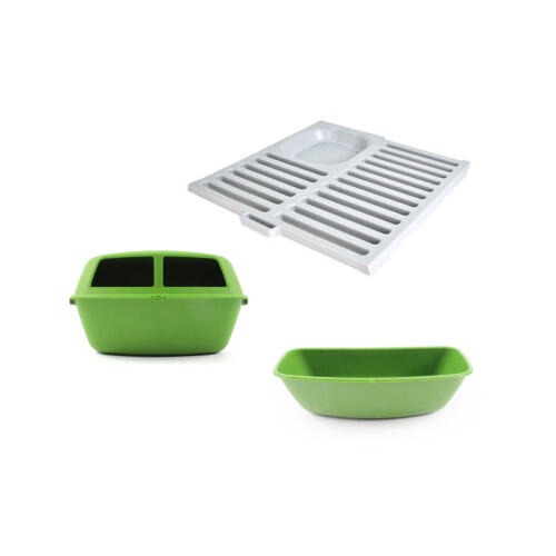 De accessoires van een Eglu Go converter bundel van konijnen naar kippen