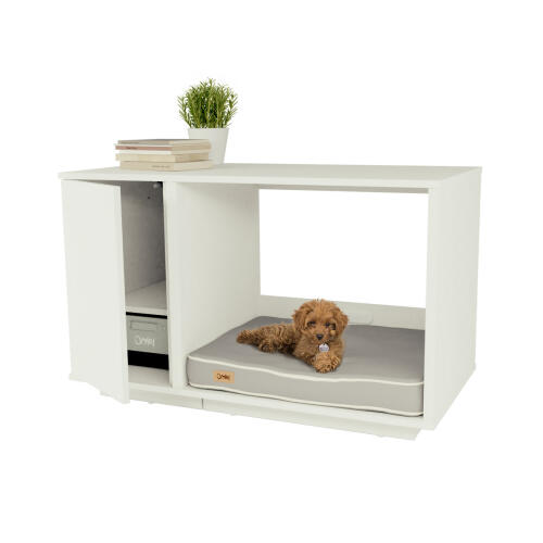 Fido Nook 24 met kleerkast wit