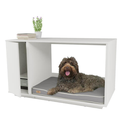 Fido Nook 36 met kleerkast wit