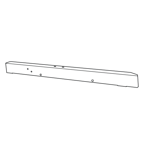 Frame voorste beugel links (114.1079)