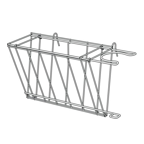 Hayrack waterfleshouder voor Eglu Go hutch