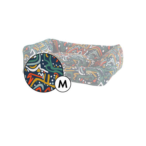 Medium nesthoes met zoomies print van Omlet.