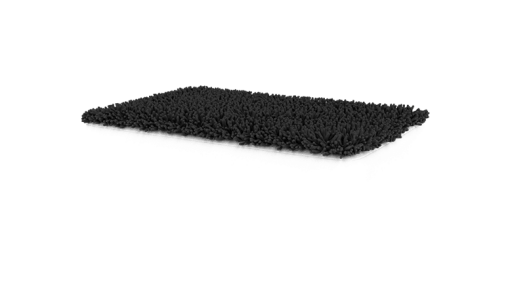 Grijze microvezel topper voor Topology hondenbed