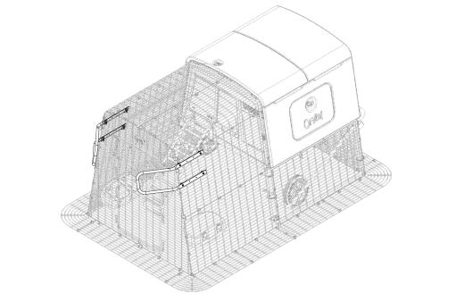 Handgrepen uitvoeren op een Eglu Cube