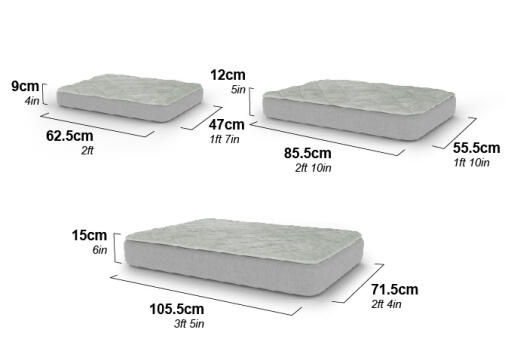 Omlet Topology hondenbed afmetingen