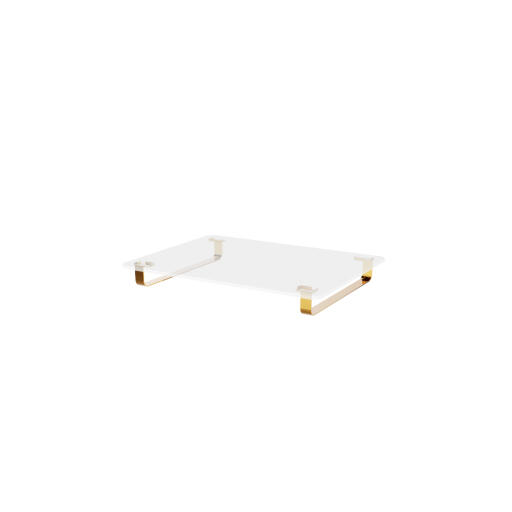 Hondenbed frame Gold metalen rail voeten