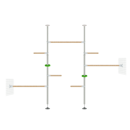 De ultimegg kit Poletree kippenboomsysteem