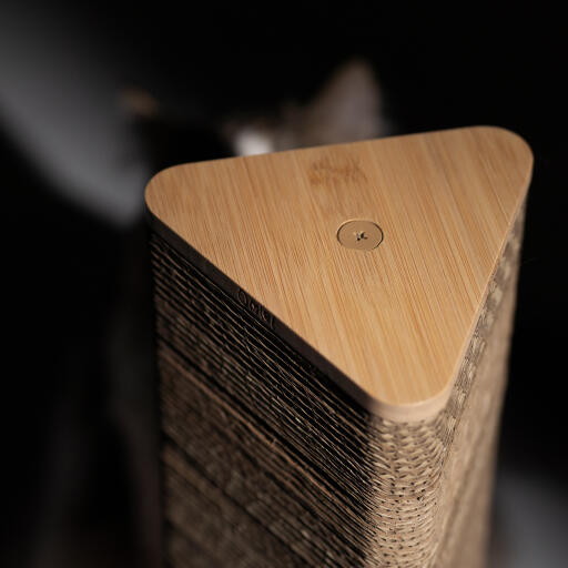 Stak bamboe top detail