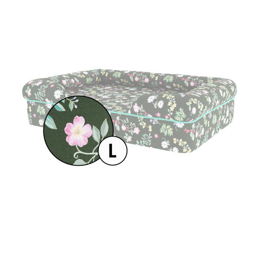 Bolster hondenbedovertrek alleen groot - midnight meadow