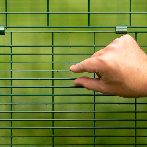 Eglu Cube grote kippenren detail