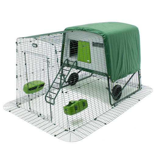 Eglu Cube mk2 extreme weer deken groen