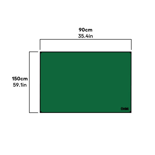Heavy duty afdekking voor kippenren - 1,5m x 0,9m afmetingen (810.0110)