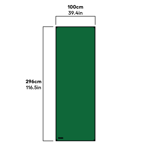 Verlengde afdekking voor zwaar gebruik met Gootrand voor Eglu pro - 2/3-afstandsmaten (810.0523)