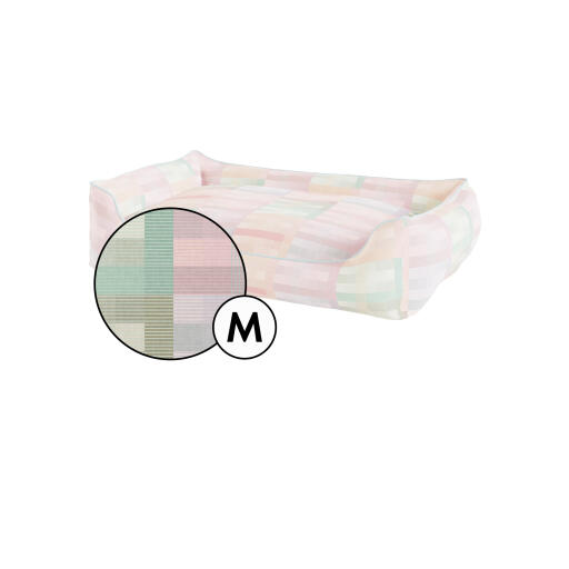 Medium nesthoes in prism caleidoscoop print van Omlet.