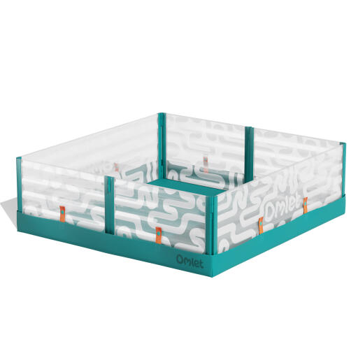 Kleine box met vloer voor hamsters en kleine dieren