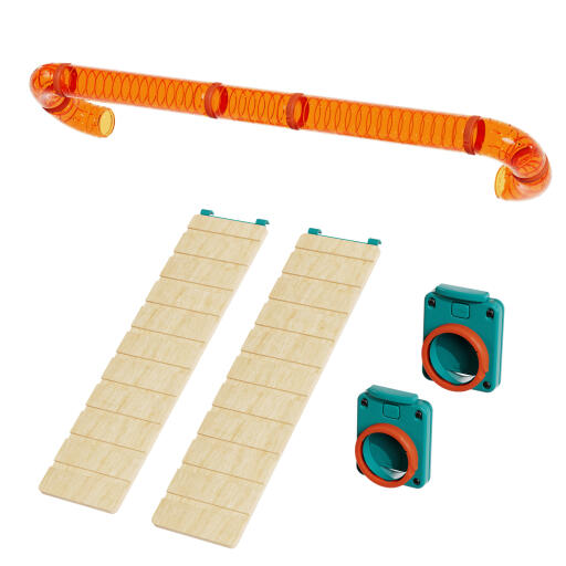 Starterstunnelset met aansluitset voor hamsters en gerbils