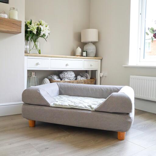 Topology hondenbed met bolster topper