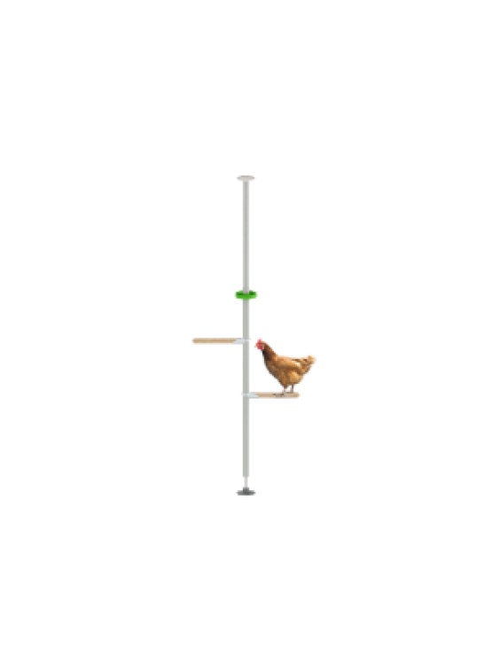 PoleTree zitstok - De Eggonomical Kit - 1,70 - 2,15 m