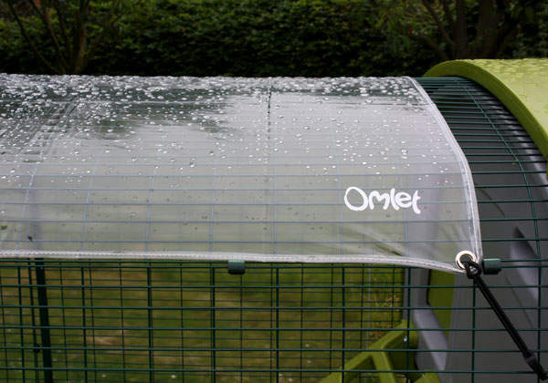 Transparant dekzeil voor de Eglu Cube Mk1 - 2m | kippenhok bescherming tegen weersinvloeden