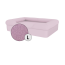 Omlet traagschuim hondenbed groot in lavendel lila